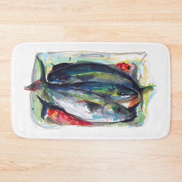 Item preview, Fishing Trip Bounty - Sea Bream and Yellowtail 'Tai to Hamachi' - Marker Sketch designed and sold by TomuAri.