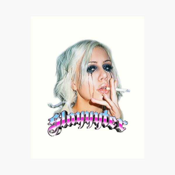 SLAYYYTER ALBUM LOGO Art Print for Sale by sebastianhz