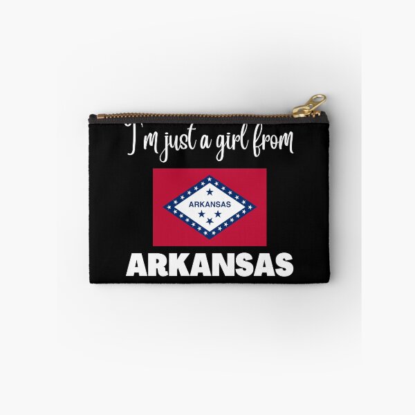 Item preview, I’m just a girl from Arkansas- State pride design for women and girls designed and sold by DesignsByDaddy.