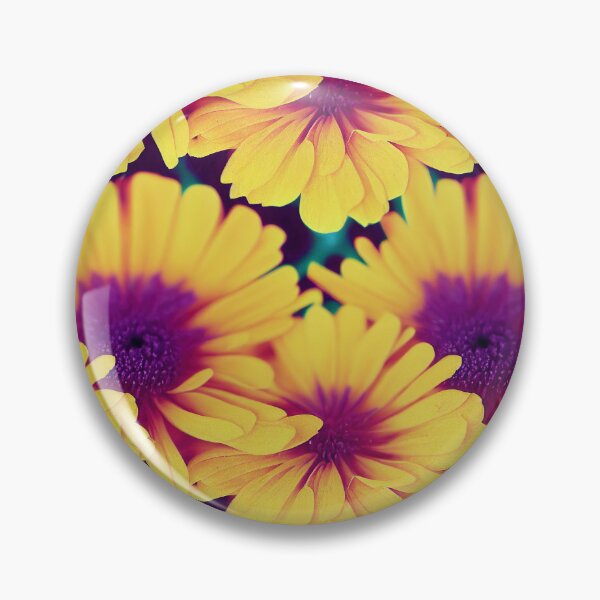 Item preview, Marigold Flowers Pattern Print designed and sold by ThePurpleMelon.