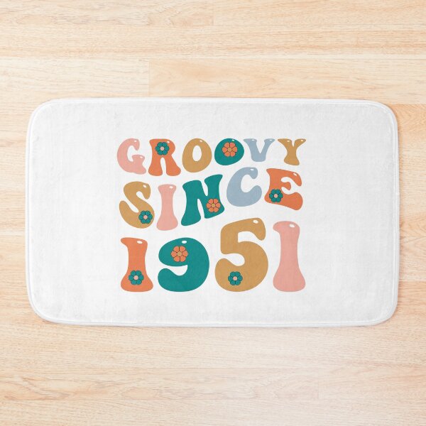 Item preview, Groovy Since 1951 | 71th Birthday | Retro Groovy Birthday designed and sold by AMINE  ★★★★★.
