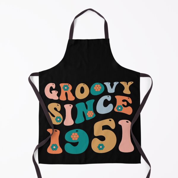 Item preview, Groovy Since 1951 | 71th Birthday | Retro Groovy Birthday designed and sold by AMINE ★★★★★.