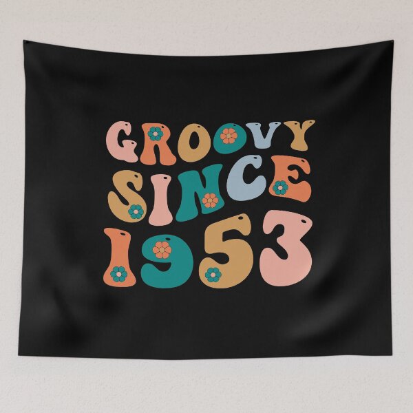 Item preview, Groovy Since 1953 | 69th Birthday | Retro Groovy Birthday designed and sold by AMINE  ★★★★★.