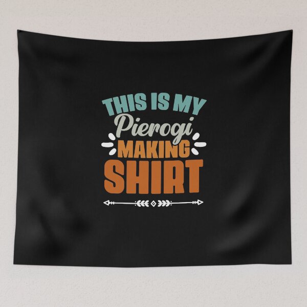 Item preview, Retro Vintage Polish Dumpling Food Humor For A Pierogi Maker designed and sold by Nessshirts.