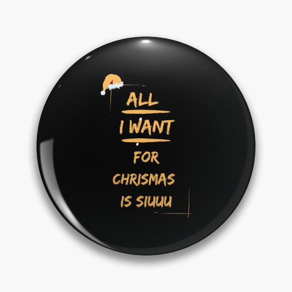 Item preview, Copy of All I Want For Christmas Is Siuuu Golden designed and sold by Fine-One-Art.