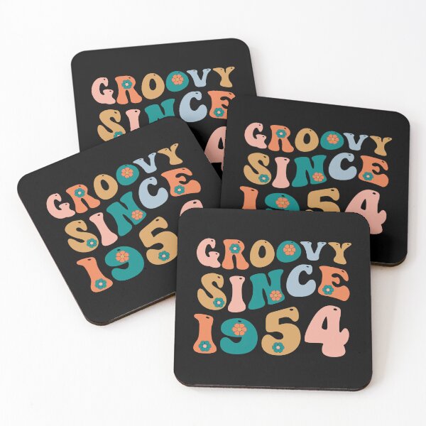 Item preview, Groovy Since 1954 | 68th Birthday | Retro Groovy Birthday designed and sold by AMINE  ★★★★★.