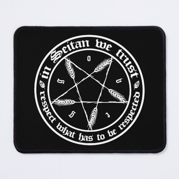 Item preview, In Seitan We Trust designed and sold by ChatNoir01.