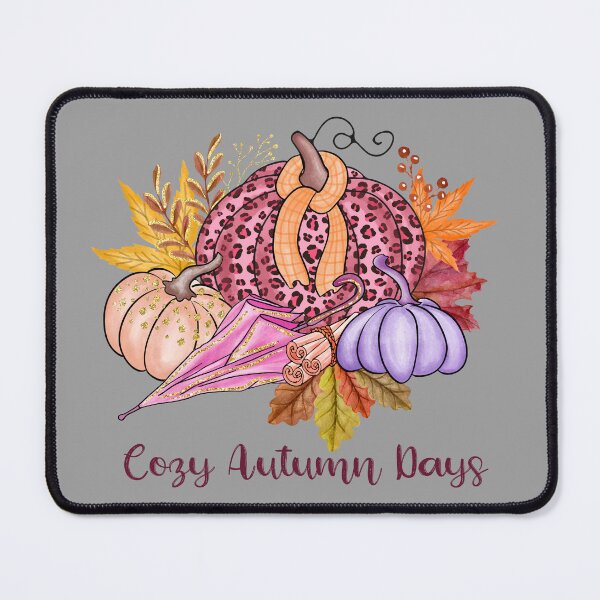 Item preview, Cozy_Autumn_Days,Fall Pumpkin Ghost October Skeleton Creepy Leaf Trick Or Treat Thanksgiving Season Goth Gothic designed and sold by NAZIMNADIR.
