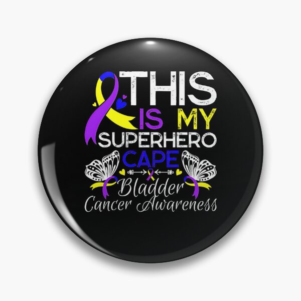 Item preview, Bladder Cancer Awareness This Is My Superhero Cape Gift designed and sold by JamesGilmore40.