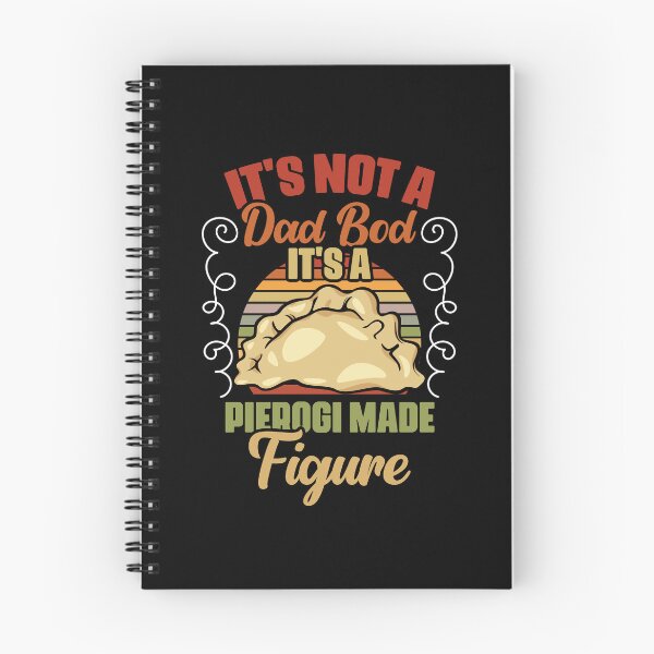 Item preview, It's Not A Dad Bod Retro Polish Food Pierogi Dumpling Lover designed and sold by Nessshirts.