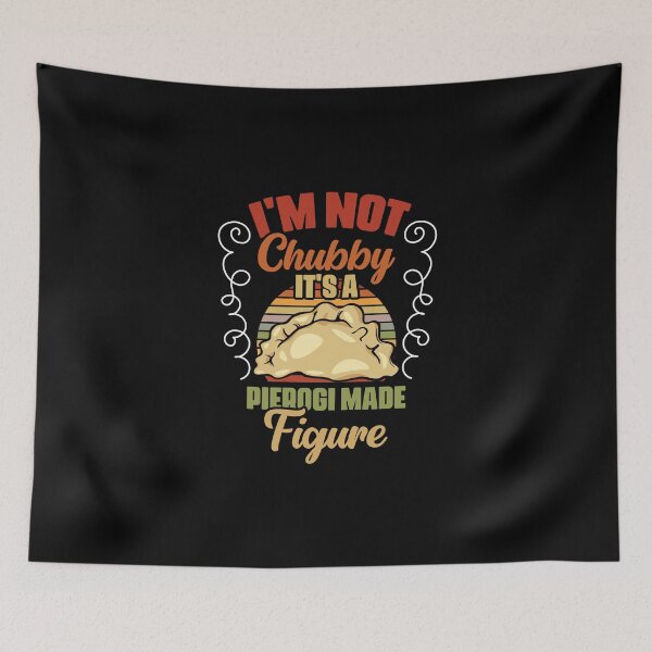 Item preview, Retro Pierogi Made Figure For A Polish Dumpling Food Lover designed and sold by Nessshirts.