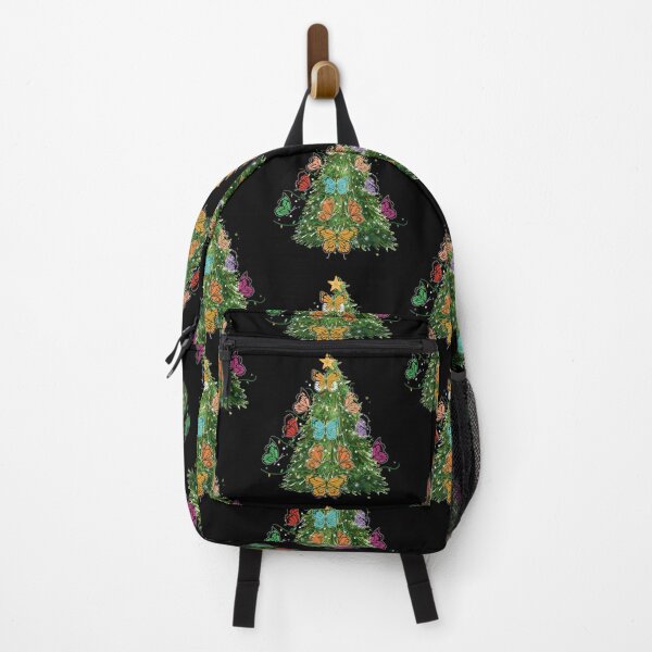 Item preview, Butterfly Christmas Tree Colorful Design designed and sold by EarthArtDesigns.