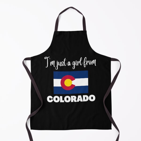 Item preview, I’m just a girl from Colorado- State pride design for women and girls designed and sold by DesignsByDaddy.