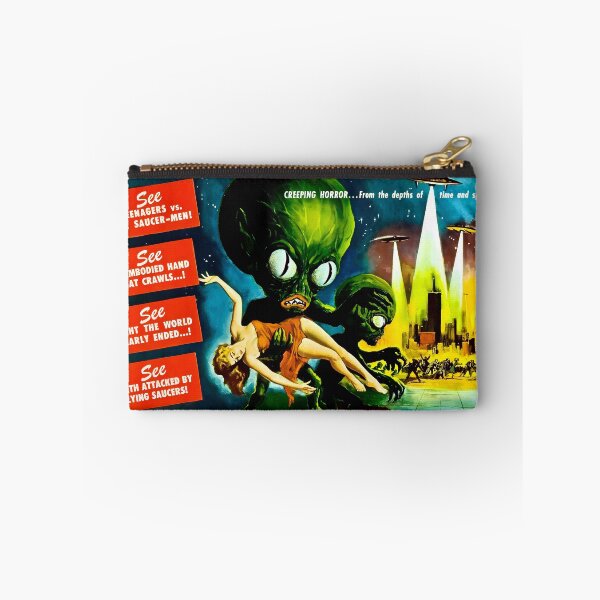 Item preview, Invasion of the Saucer Men Poster 1957 designed and sold by TeeARTHY.