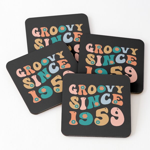 Item preview, Groovy Since 1959 | 65th Birthday | Retro Groovy Birthday designed and sold by AMINE  ★★★★★.