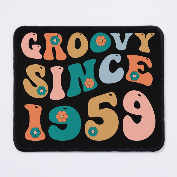 Item preview, Groovy Since 1959 | 65th Birthday | Retro Groovy Birthday designed and sold by AMINE  ★★★★★.