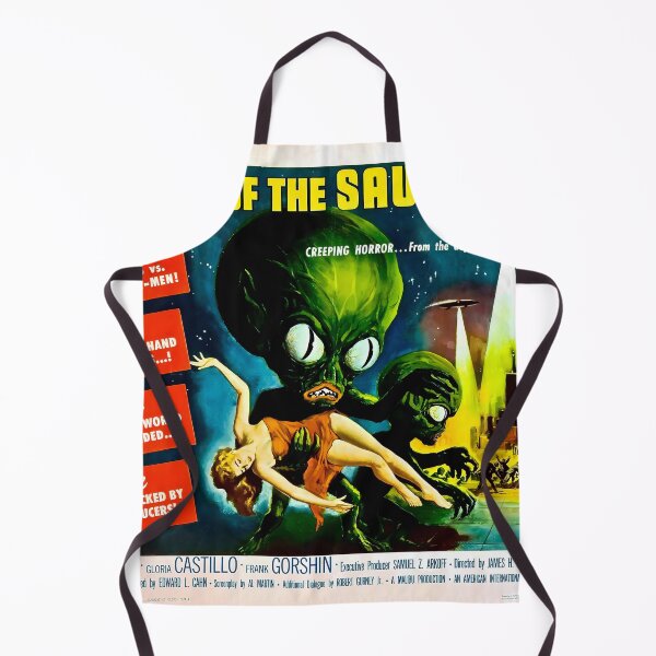 Item preview, Invasion of the Saucer Men Poster 1957 designed and sold by TeeARTHY.