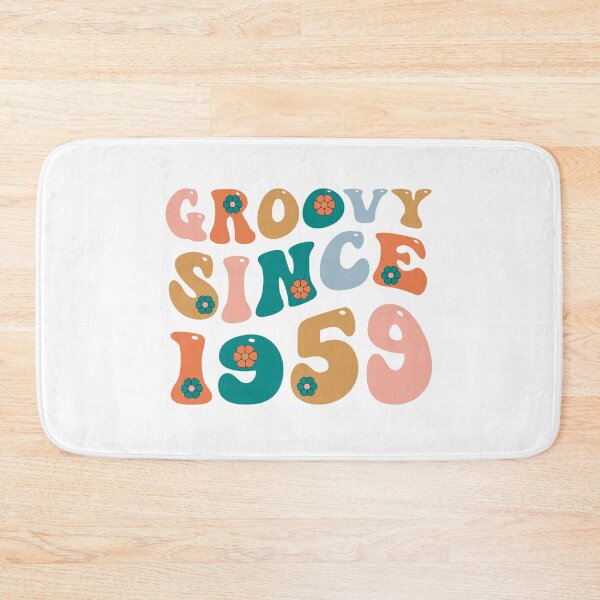 Item preview, Groovy Since 1959 | 65th Birthday | Retro Groovy Birthday designed and sold by AMINE  ★★★★★.