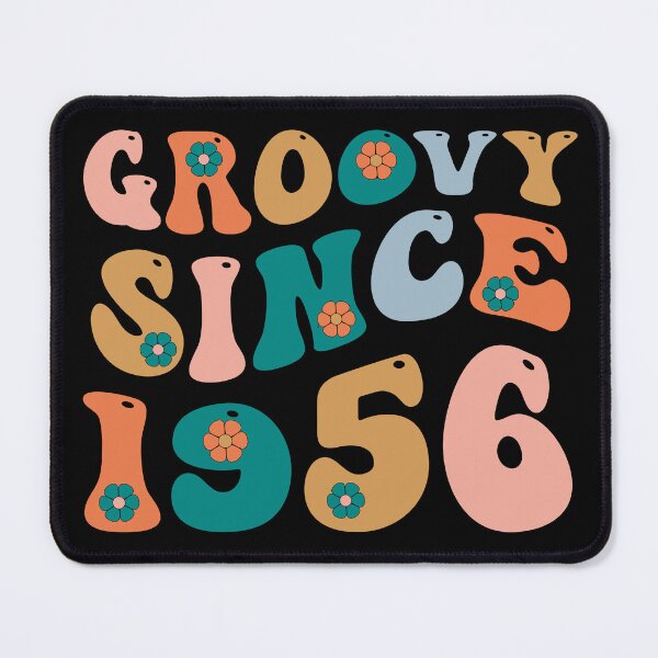 Item preview, Groovy Since 1956 | 66th Birthday | Retro Groovy Birthday designed and sold by AMINE  ★★★★★.