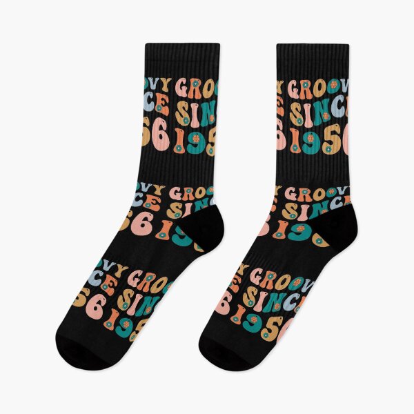 Item preview, Groovy Since 1956 | 66th Birthday | Retro Groovy Birthday designed and sold by AMINE  ★★★★★.