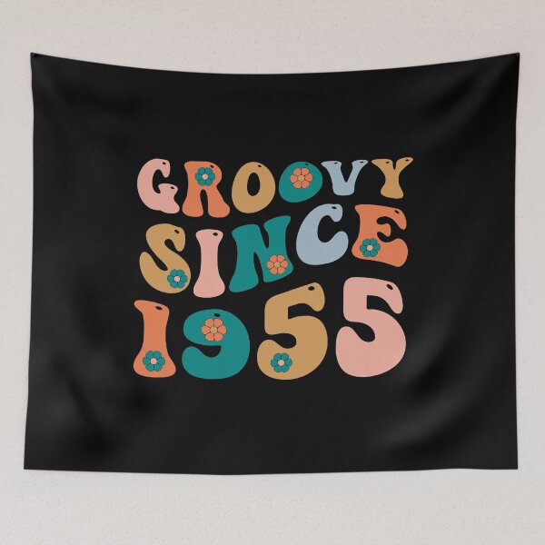 Item preview, Groovy Since 1955 | 67th Birthday | Retro Groovy Birthday designed and sold by AMINE  ★★★★★.