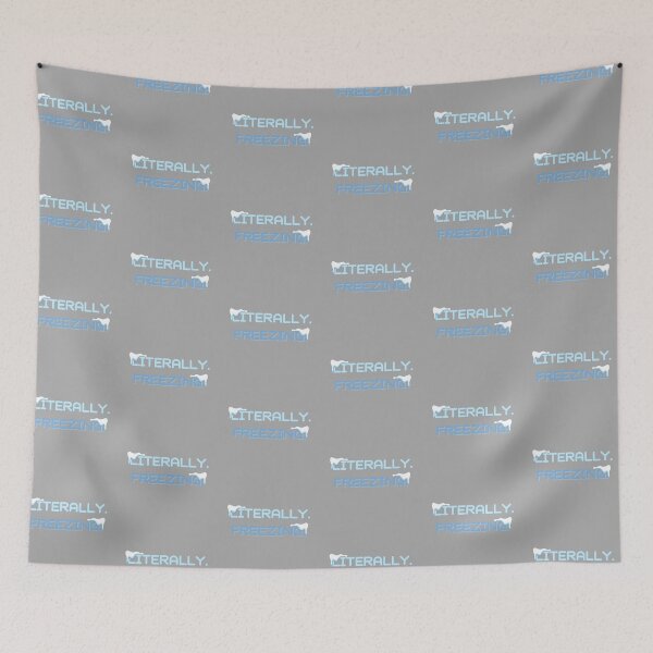Item preview, Literally Freezing T-shirt designed and sold by Nerdygirlteez.