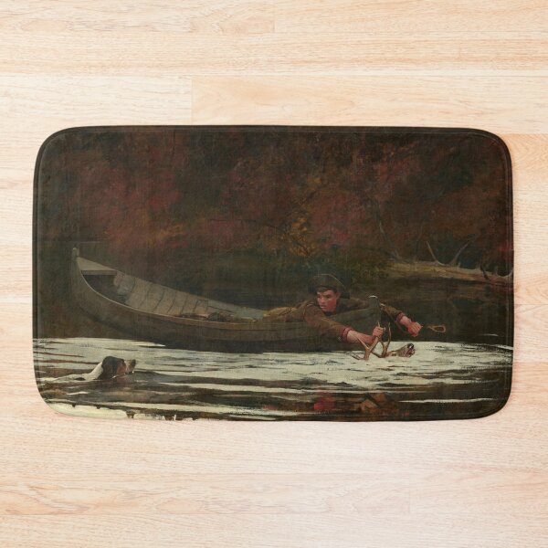 Item preview, Hound and Hunter | Winslow Homer | 1892 Animal Nature Art designed and sold by CJET.