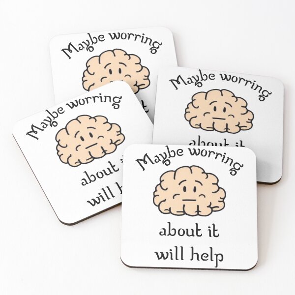 Item preview, maybe worrying about it will help designed and sold by Nakumis-shop.