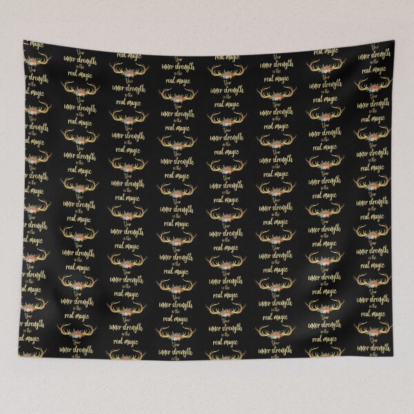 Item preview, Golden Antlers - Your Inner Strength Is The Real Magic designed and sold by CreativNode.