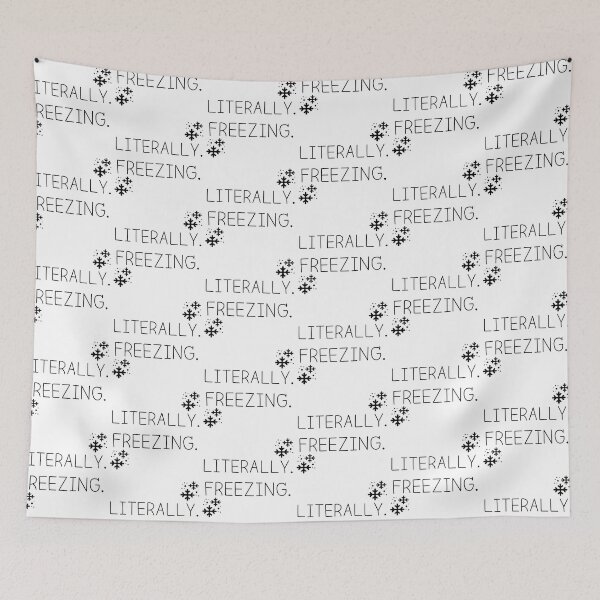 Item preview, Literally Freezing T-shirt designed and sold by Nerdygirlteez.