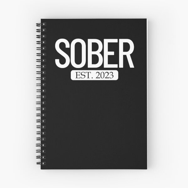 Item preview, Sober Est. 2023 Staying Sober No Alcohol Addiction Sober Gear designed and sold by DynamicDesign.