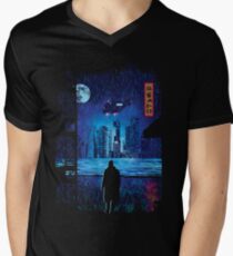 2049 Men's V-Neck T-Shirt