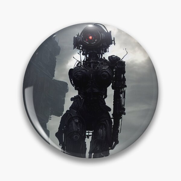 Item preview, Un robot humanoide en un mundo postapocalíptico. designed and sold by Maniock.