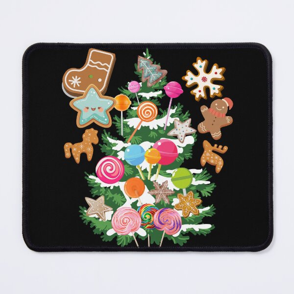 Item preview, Cute Lollipop Christmas Tree Colorful Design designed and sold by EarthArtDesigns.