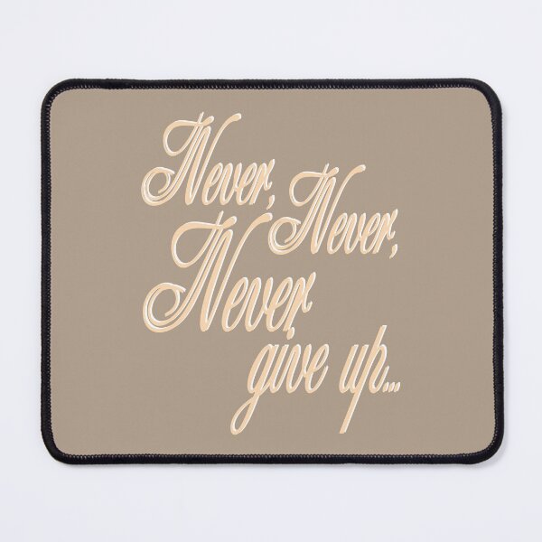 Item preview, Never give up designed and sold by MKBL.