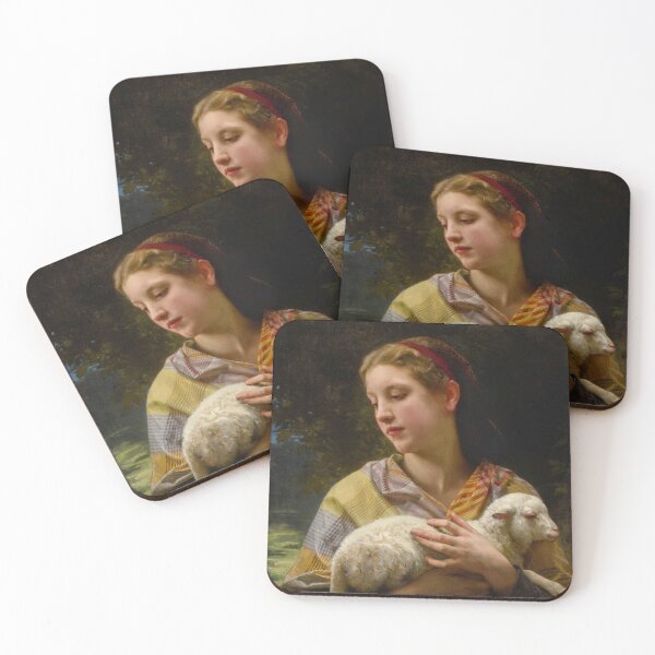 Item preview, Inocencia | Guillermo Bouguereau | 1873 Arte saludable animal designed and sold by CJET.