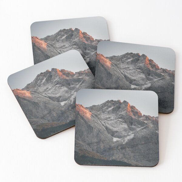 Item preview, Zugspitze Mountain at Sunset in the Bavarian Alps, Germany  designed and sold by BackpackTravel.