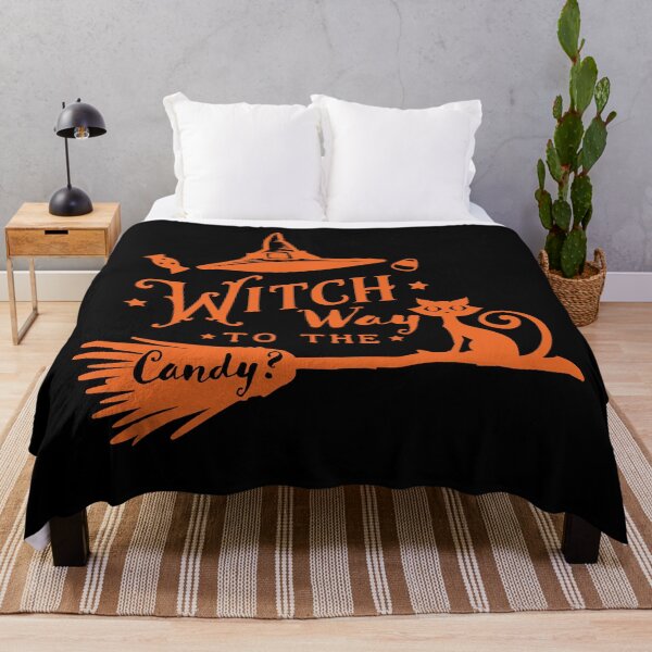 Item preview, Trick or Treat Halloween - Witchy Vibe - Witch Way to the Candy? designed and sold by DesignByLeo.