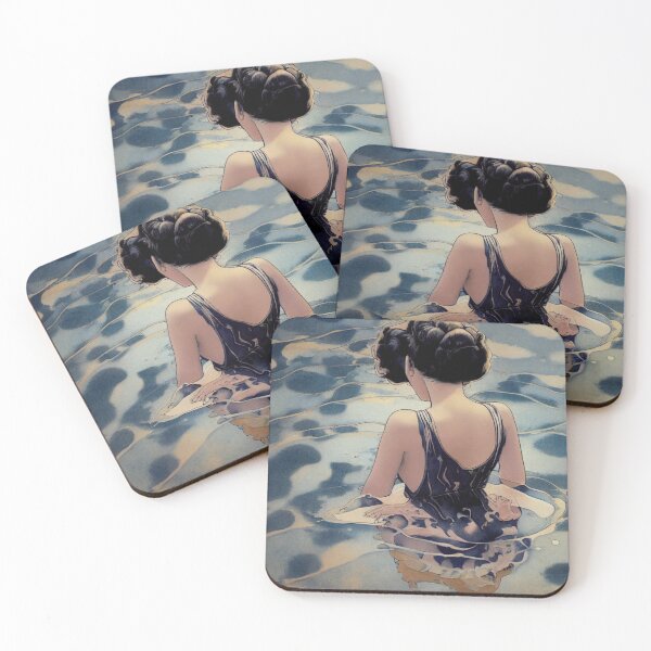 Item preview, Bathing Girl designed and sold by vivekadarshana.