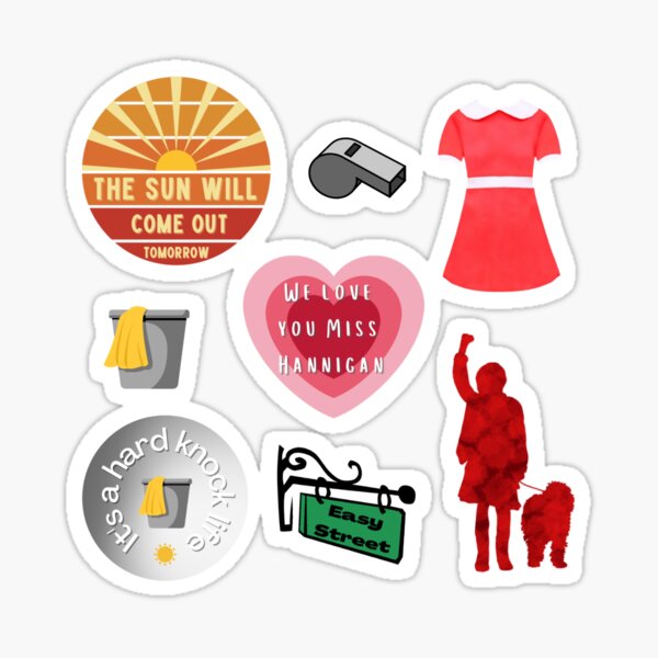Item preview, Annie Sticker Bundle Pack designed and sold by ArtfulDodger9.