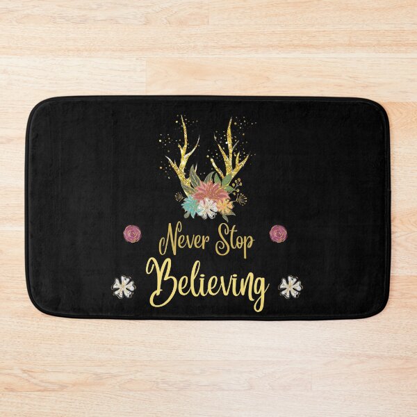 Item preview, Golden Antlers - Never Stop Believing designed and sold by CreativNode.