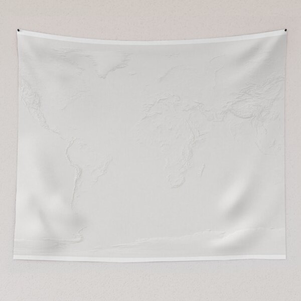 Item preview, Map of the Earth designed and sold by KNBS.