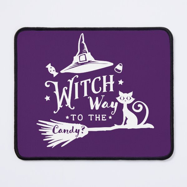 Item preview, Halloween - Witch Way to the Candy? - Trick or Treat - Witchy Vibe designed and sold by DesignByLeo.