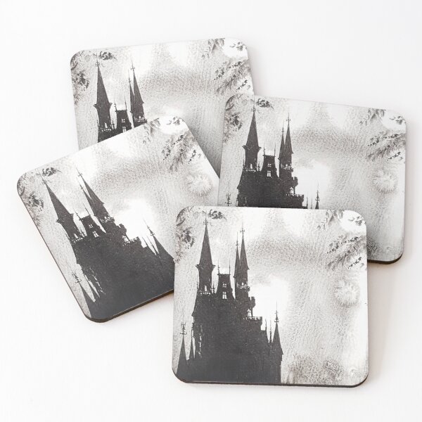 Item preview, Creepy Castle designed and sold by Vicky Dolan Art.
