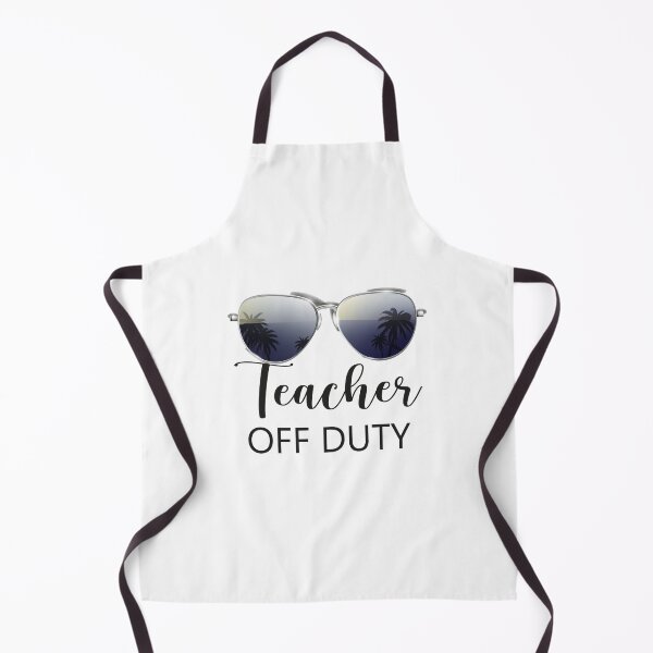 Item preview, Off Duty Teacher Beach Bound Summer Break School Waves, Teacher Off Duty, Teacher Gift, Teacher, Funny Teacher, Summer Vacation designed and sold by RedArtsDesign.