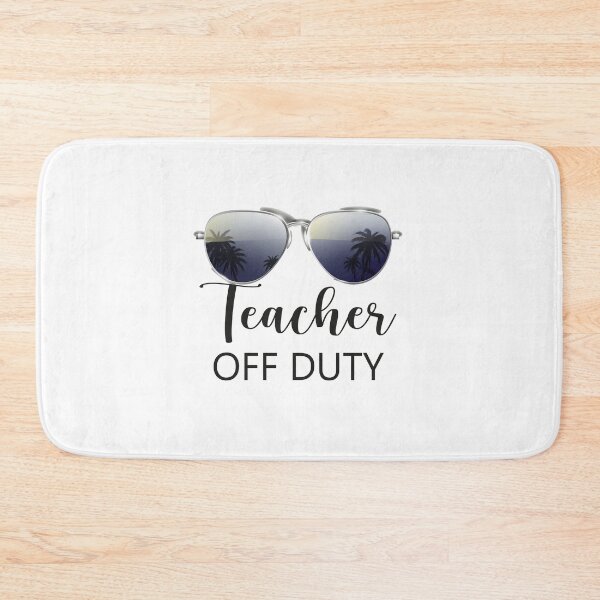 Item preview, Off Duty Teacher Beach Bound Summer Break School Waves, Teacher Off Duty, Teacher Gift, Teacher, Funny Teacher, Summer Vacation designed and sold by RedArtsDesign.