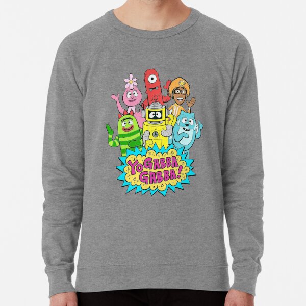 yo gabba gabba characters Lightweight Sweatshirt