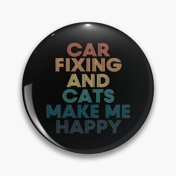 Item preview, Car Fixing And Cats Make Me Happy designed and sold by kindxinn.