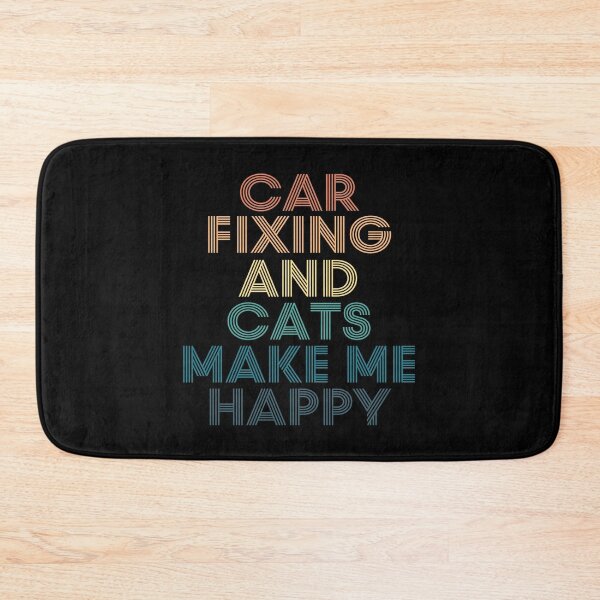 Item preview, Car Fixing And Cats Make Me Happy designed and sold by kindxinn.