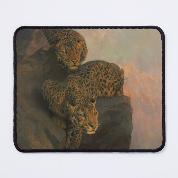 Item preview, Leopards on the Lookout | Arthur Wardle | Animal Nature Art designed and sold by CJET.